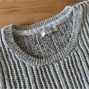 OPENING CEREMONY classic marled heather gray knit crewneck pullover sweater